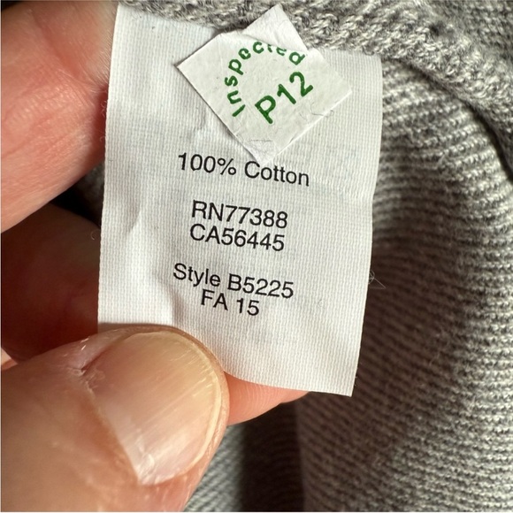 Madewell Sunday Shirt Flannel Shacket L Grey - Picture 10 of 10